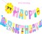 Summer Pool Party Birthday Decorations Set – Foil Balloons, “Splish Splash” Banner, and Hanging Swirls for Girls’ Beach, Tropical, or Hawaiian Luau-Themed Celebrations